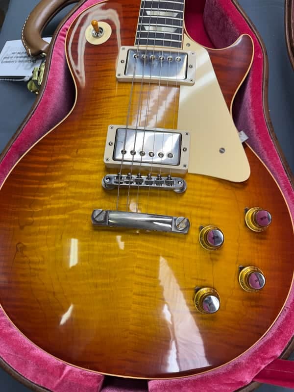 Gibson Custom Les Paul 60th Anniversary Limited Edition V2 2020 - Tomato Soup Burst #001542