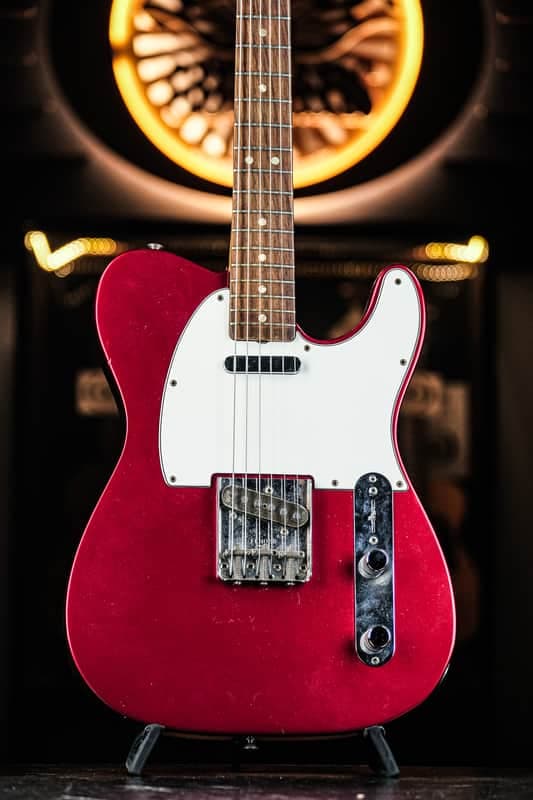 1966 Fender Telecaster refin candy apple red