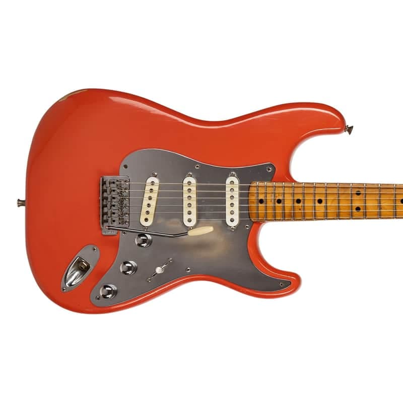 Fender Stratocaster Coral (Refin') (Pre-Owned, 1977, VG) #S770208