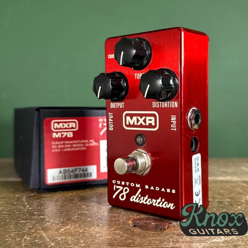 MXR M78 Custom Badass '78 Distortion 2011 - Present - Red