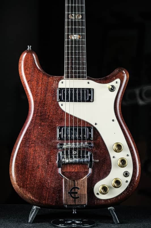 1964 Epiphone Crestwood Custom refin natural
