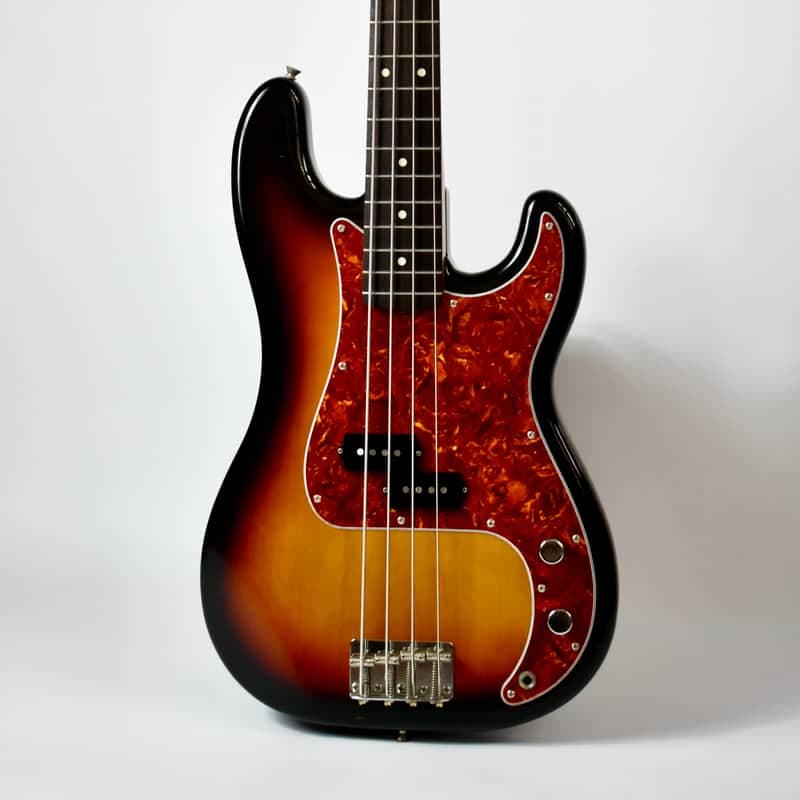 1990 Fender Japan '62 Precision Bass Reissue (PB62) 3-Tone Sunburst, FujiGen, MIJ, P-Bass