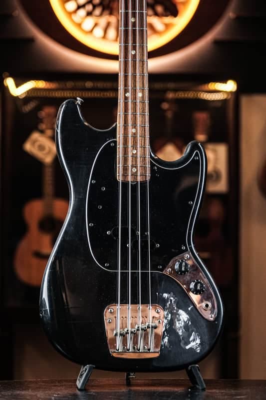 1978 Fender Mustang Bass black