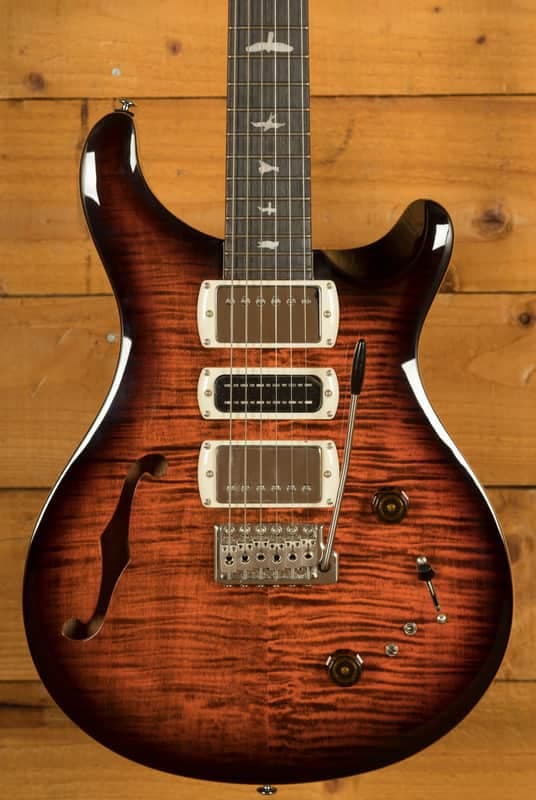 PRS SE Special Semi-Hollow - Orange Tiger Burst