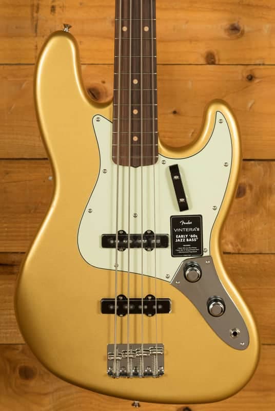 Fender Vintera III Early '60s Jazz Bass - Rosewood - Aztec Gold