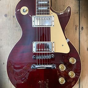 1996 Gibson Les Paul Standard in Wine Red finish