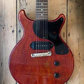 1960 Gibson Les Paul Junior Double Cut Cherry finish. WHSC
