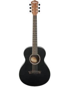 Washburn AGM5BMK G-Mini 5 Apprentice Series 7/8 Size Acoustic Guitar Black Matte TGF33