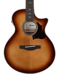 Ibanez AE3007FMH TBH 7 String Acoustic Electric Guitar. Tobacco Edge Burst High Gloss