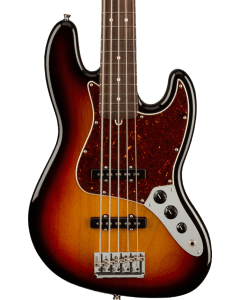 Fender American Professional II Jazz Bass V. Rosewood Fingerboard, 3-Color Sunburst TGF33