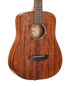 Cort ADMINIMOP Standard Series Acoustic Dreadnought 3/4 Size Guitar. Open Pore Mahogany