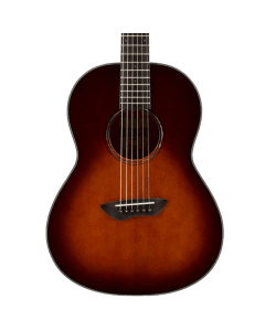 Yamaha Tobacco Brown Sunburst Parlor Guitar, Mahogany Back And Sides, Solid Spruce Top