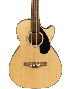 Fender CB-60SCE Acoustic Bass. Laurel FB, Natural TGF33
