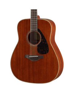 Yamaha Natural Folk Guitar Mahogany With Solid Mahogany Top