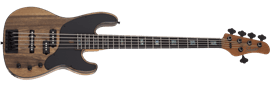 Schecter DIAMOND SERIES Model-T 5 Exotic Natural Satin 5-String Electric Bass Guitar