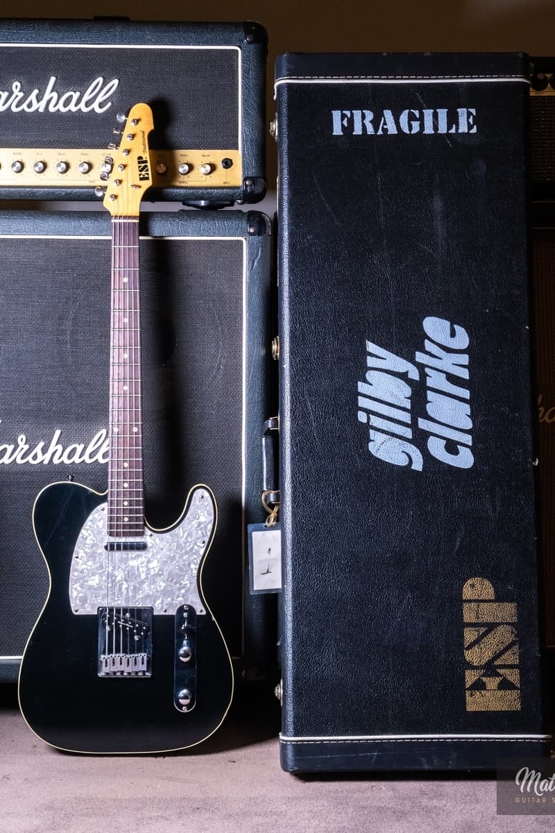 ESP Traditional Telecaster owned by Gilby Clarke and played for Use Your Illusion Tour (Guns'N'Roses)