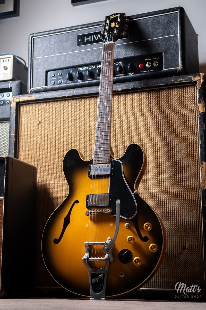 Gibson ES-335 BB King Custom Shop Argentine Grey
