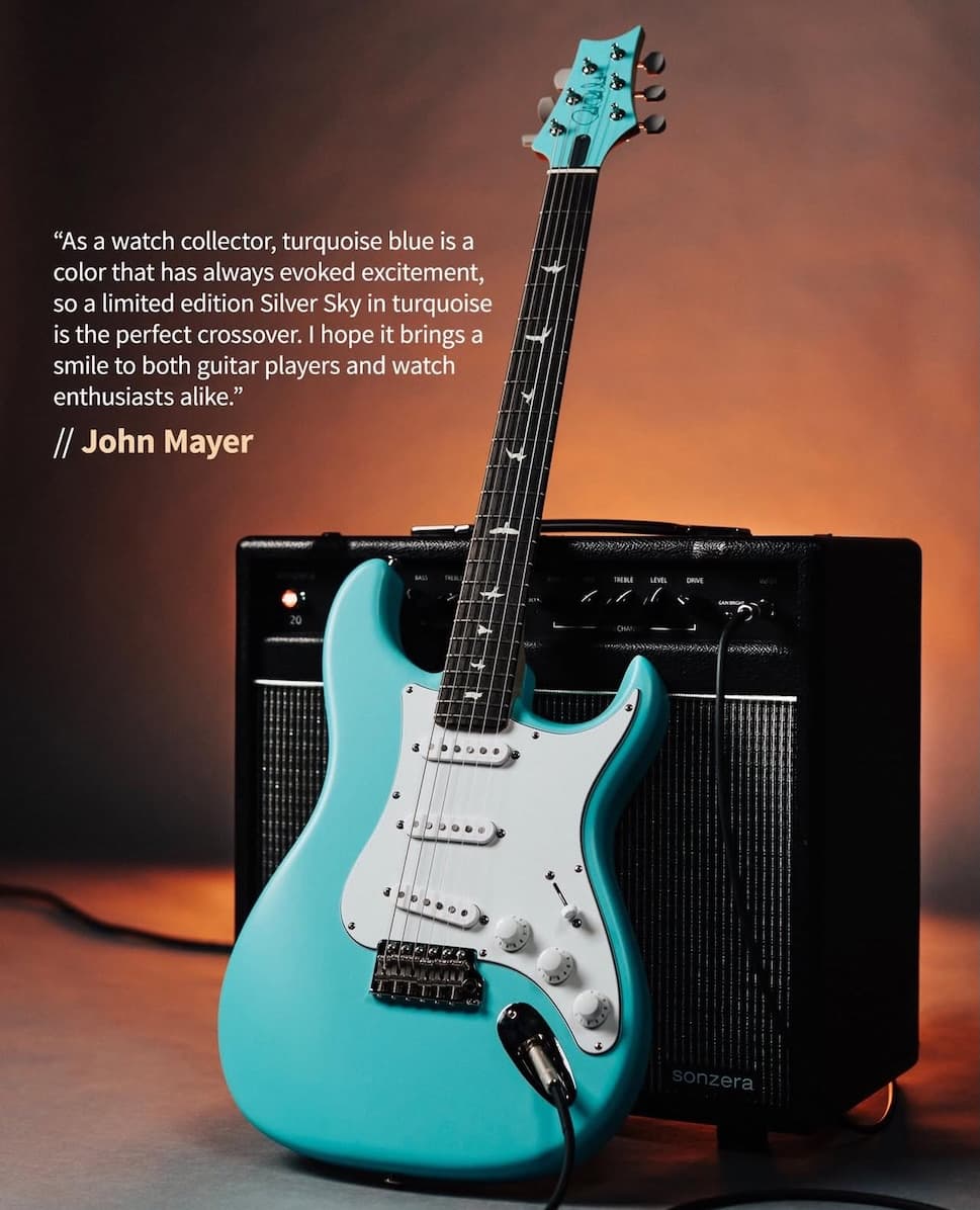 PRS Silver Sky John Mayer Wild Blue